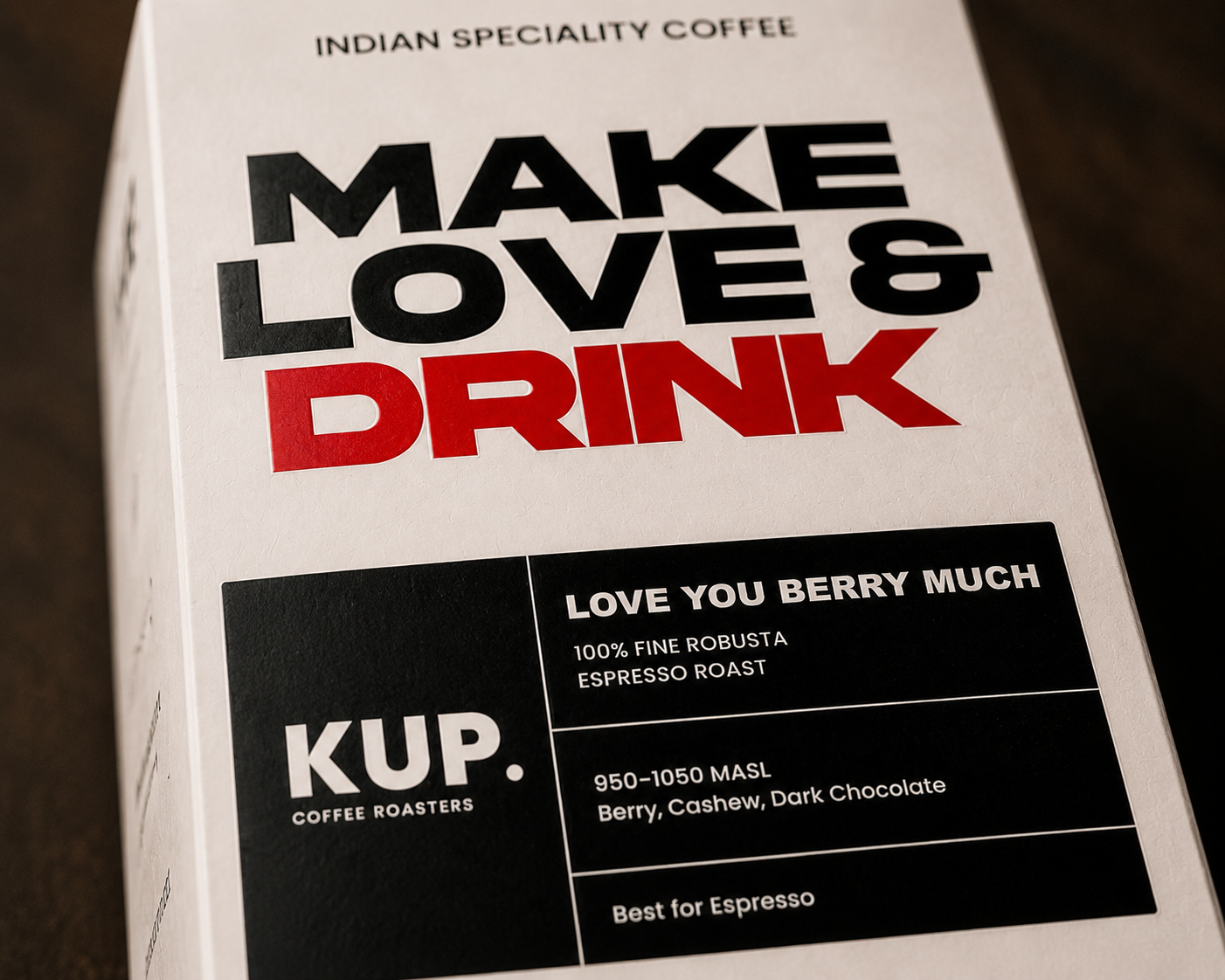 Love You Berry Much Coffee | 100% Arabica | Medium Roast Beans | 250g