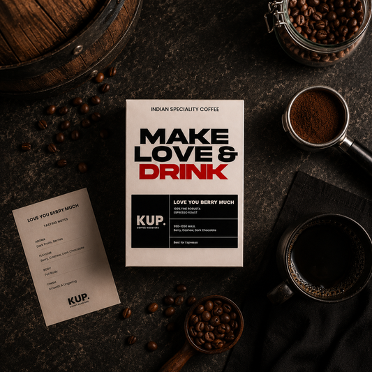 Love You Berry Much Coffee | 100% Arabica | Medium Roast Beans | 250g