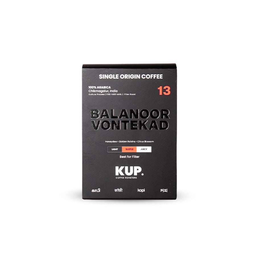 BALANOOR VONTEKAD | CHIKMAGALUR | ARABICA | FILTER ROAST | 250GMS