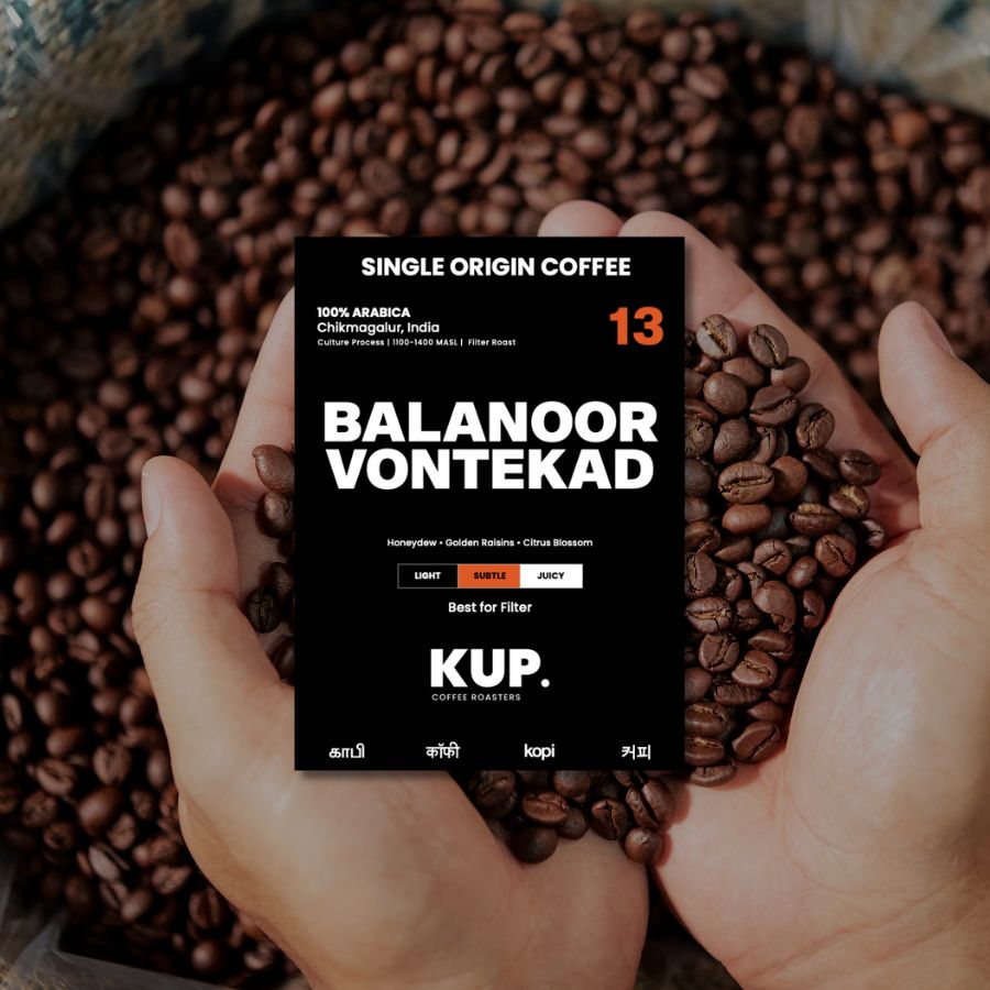 BALANOOR VONTEKAD | CHIKMAGALUR | ARABICA | FILTER ROAST | 250GMS