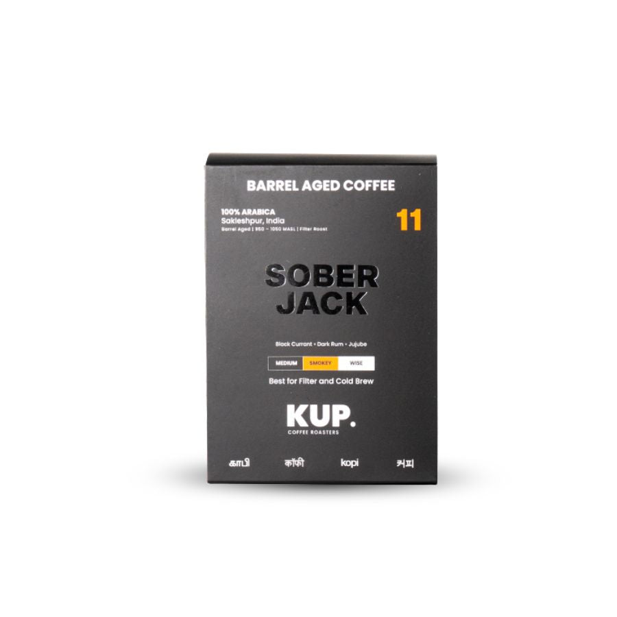 WHISKEY BARREL AGED | SAKLESHPUR | ARABICA | FILTER ROAST | 250 GMS