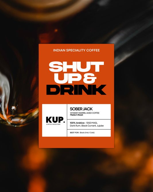 Sober Jack | 100% Arabica | Medium Smoky Roasted Coffee Beans 250 Grams