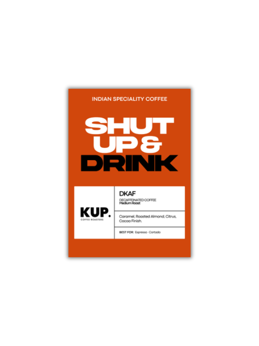 Dkaf Medium Roasted Beans 250 Grams | 100% Arabica Single-Origin