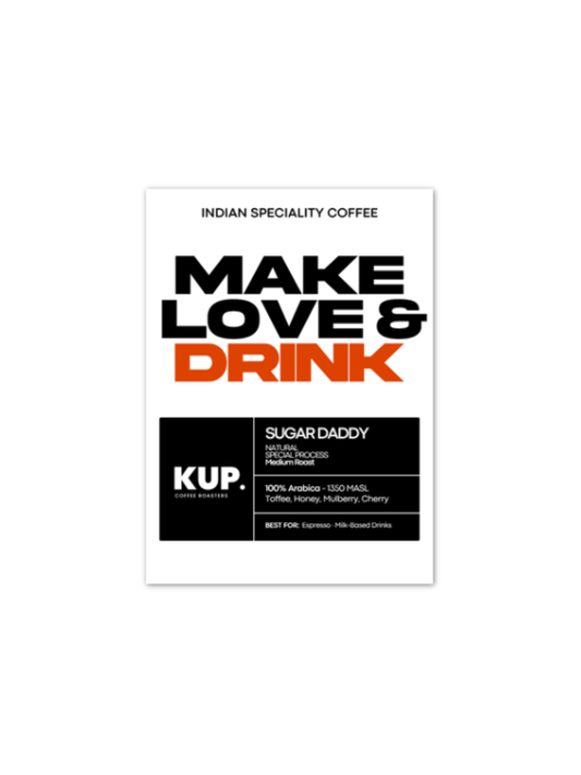 Sugar Daddy Coffee | 100% Arabica | Medium Roast Beans 250 Grams