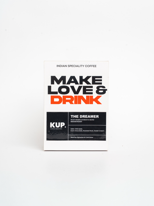 The Dreamer | 80:20 Arabica-Robusta Blend Medium Roasted Coffee Beans | 250g