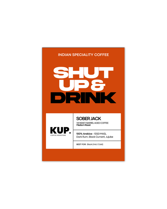 Sober Jack | 100% Arabica | Medium Smoky Roasted Coffee Beans 250 Grams