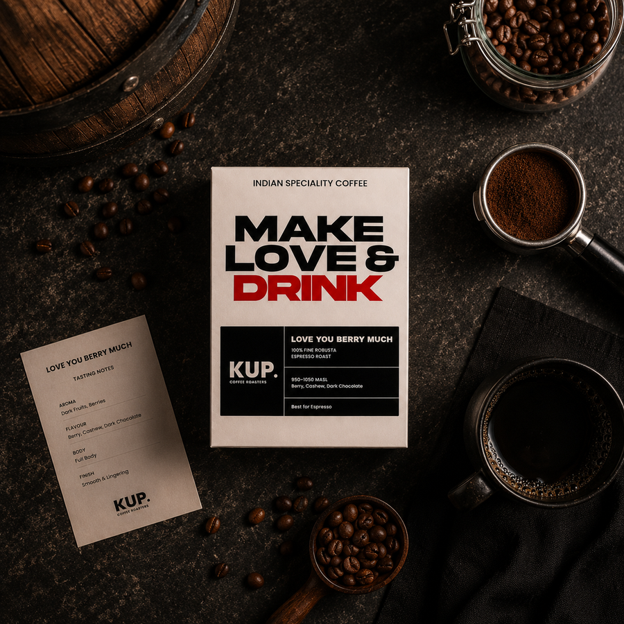 Love You Berry Much — 100% Arabica medium roast from KUP Coffee Roasters