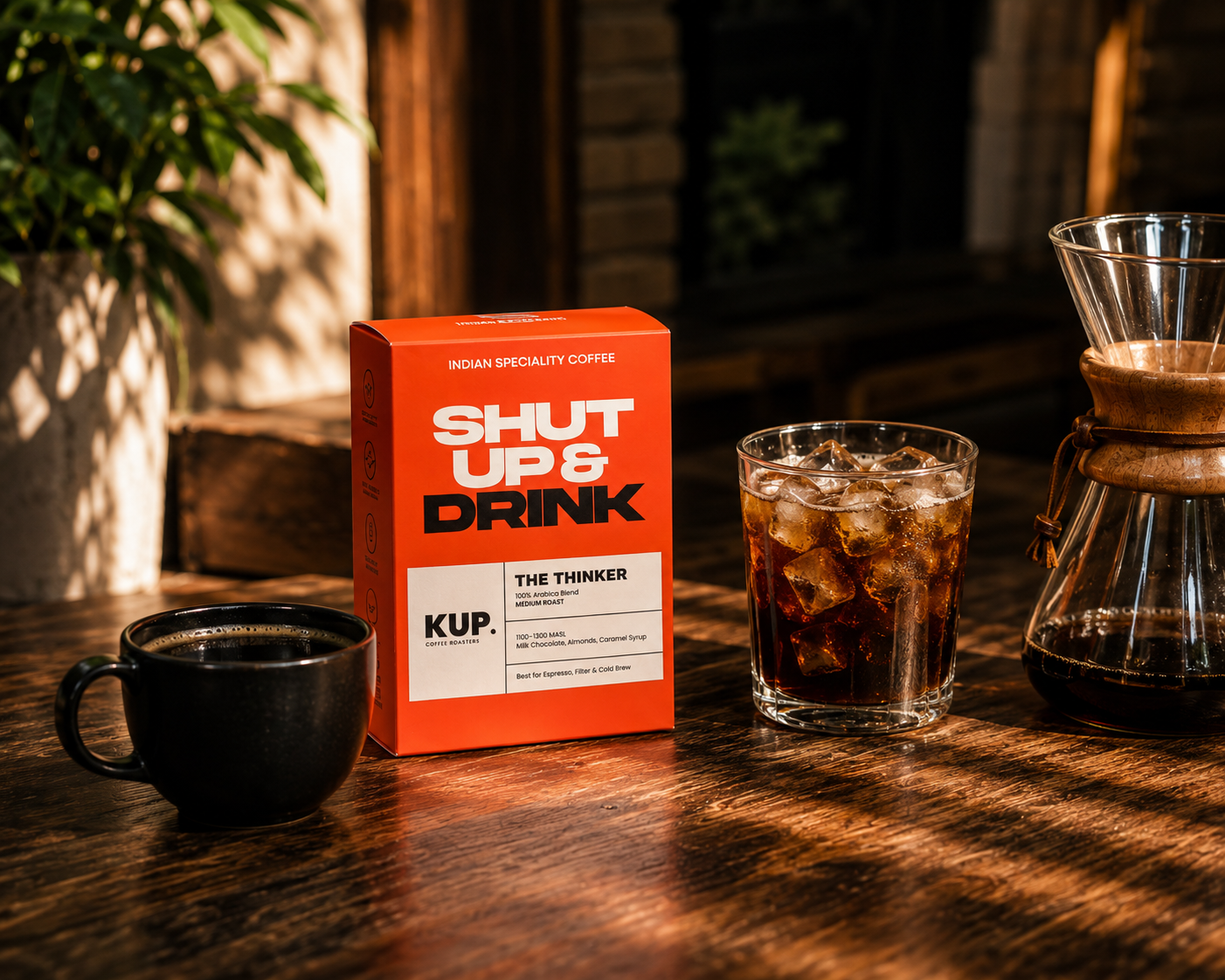 The Thinker | 100% Arabica | Medium Roasted Coffee Beans | 250g