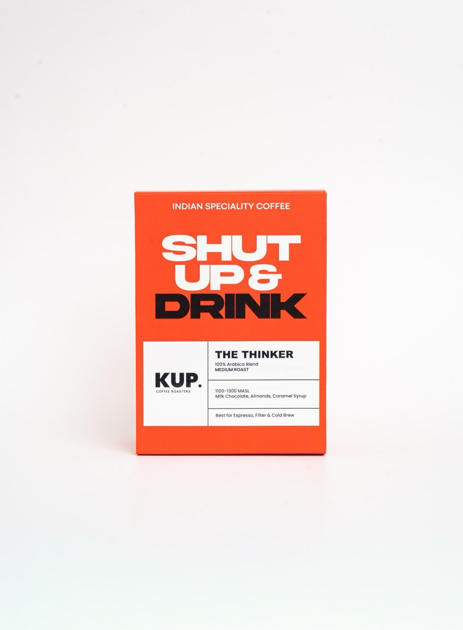 The Thinker | 100% Arabica | Medium Roasted Coffee Beans | 250g
