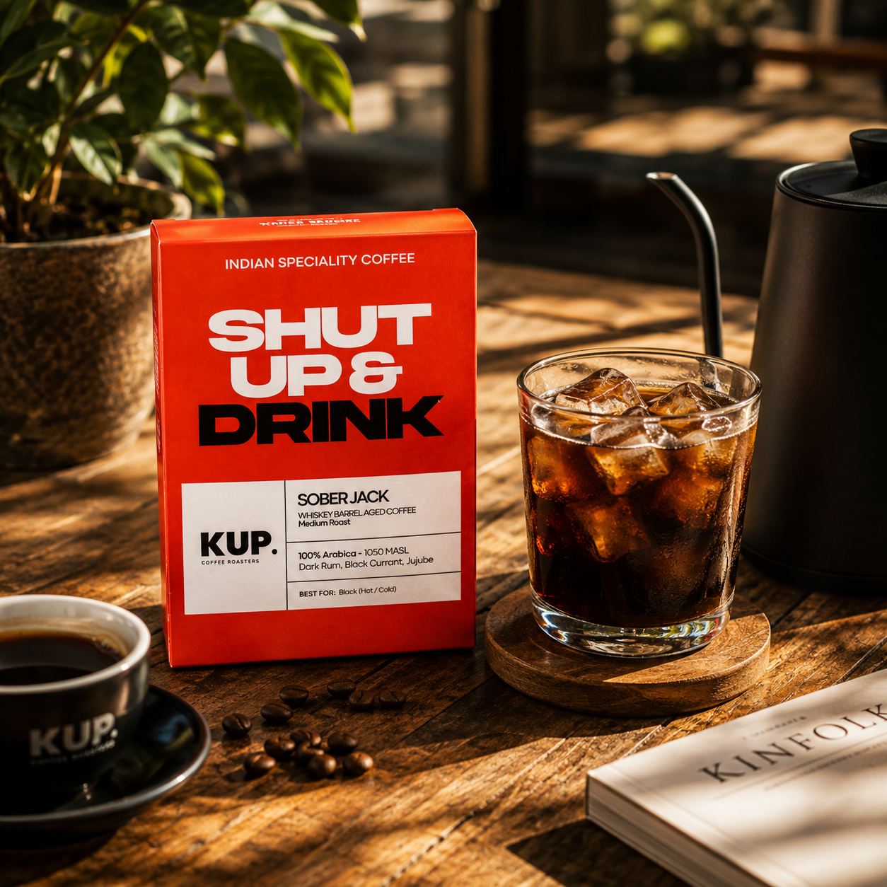Sober Jack | 100% Arabica | Medium Smoky Roasted Coffee Beans 250g
