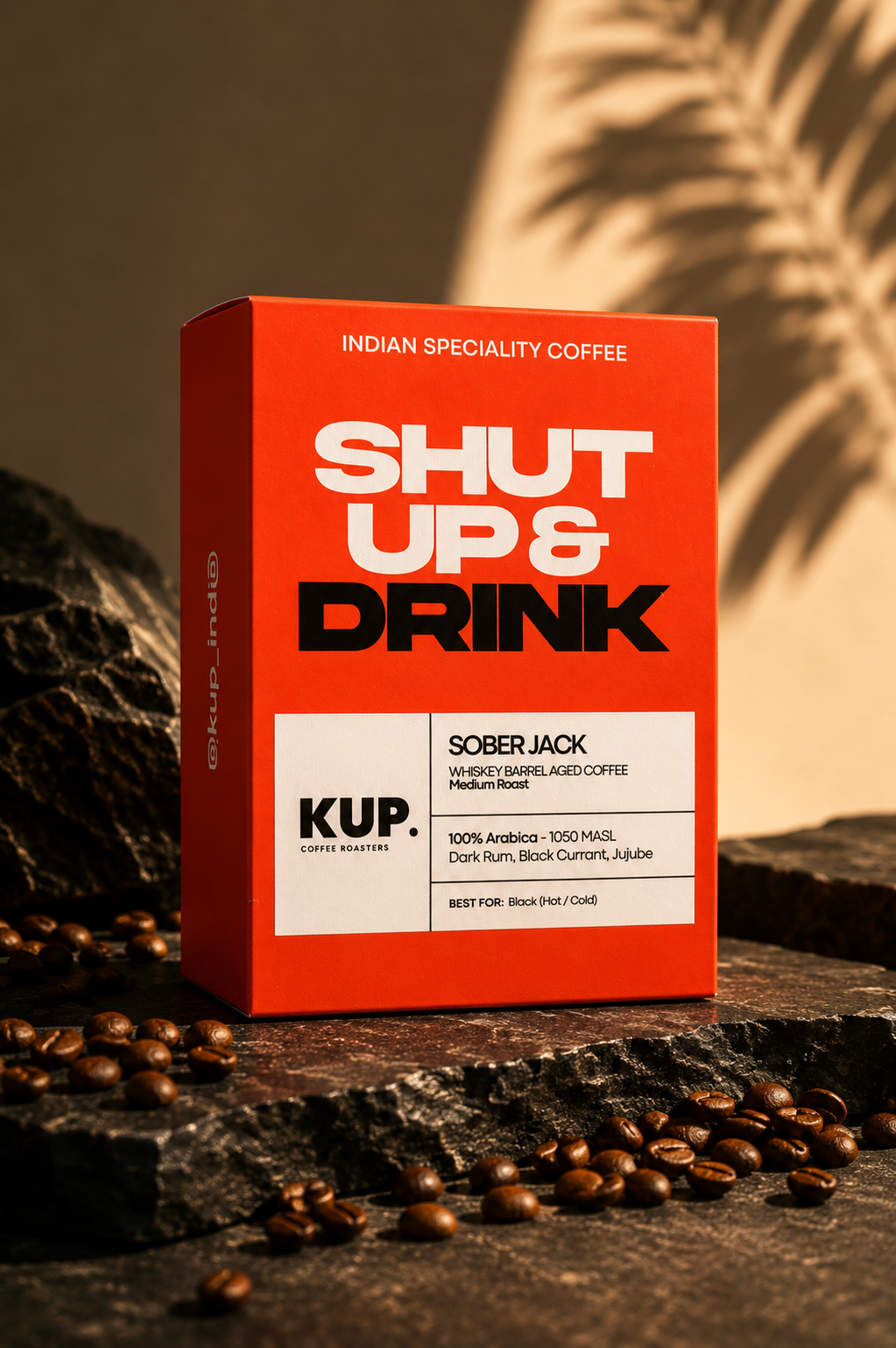 Sober Jack | 100% Arabica | Medium Smoky Roasted Coffee Beans 250g