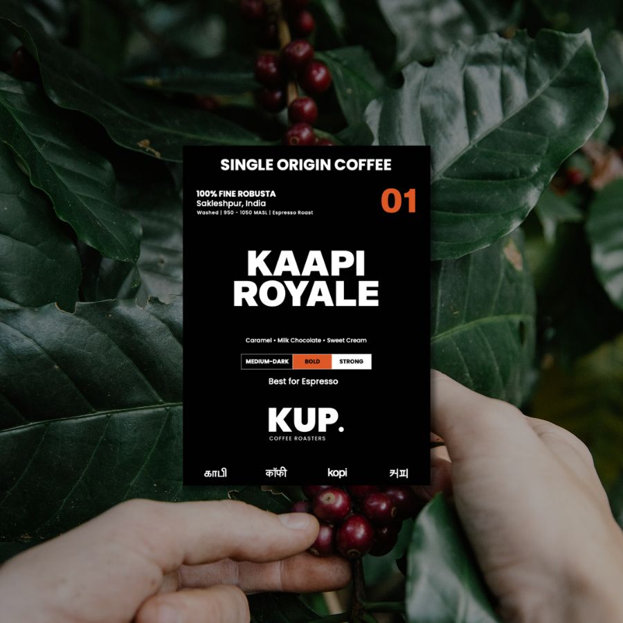 KAAPI ROYALE HARLEY ESTATE | SAKLESHPUR | ROBUSTA  | ESPRESSO ROAST | 250GMS