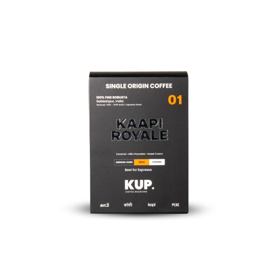 KAAPI ROYALE HARLEY ESTATE | SAKLESHPUR | ROBUSTA  | ESPRESSO ROAST | 250GMS